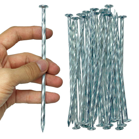 CAROYINO paquete frontal de 150 estacas espiral, cantidad y ahorro