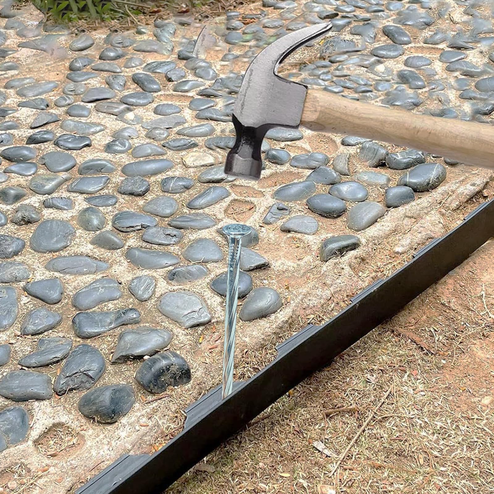 CAROYINO estacas fijando césped artificial, evita desplazamientos