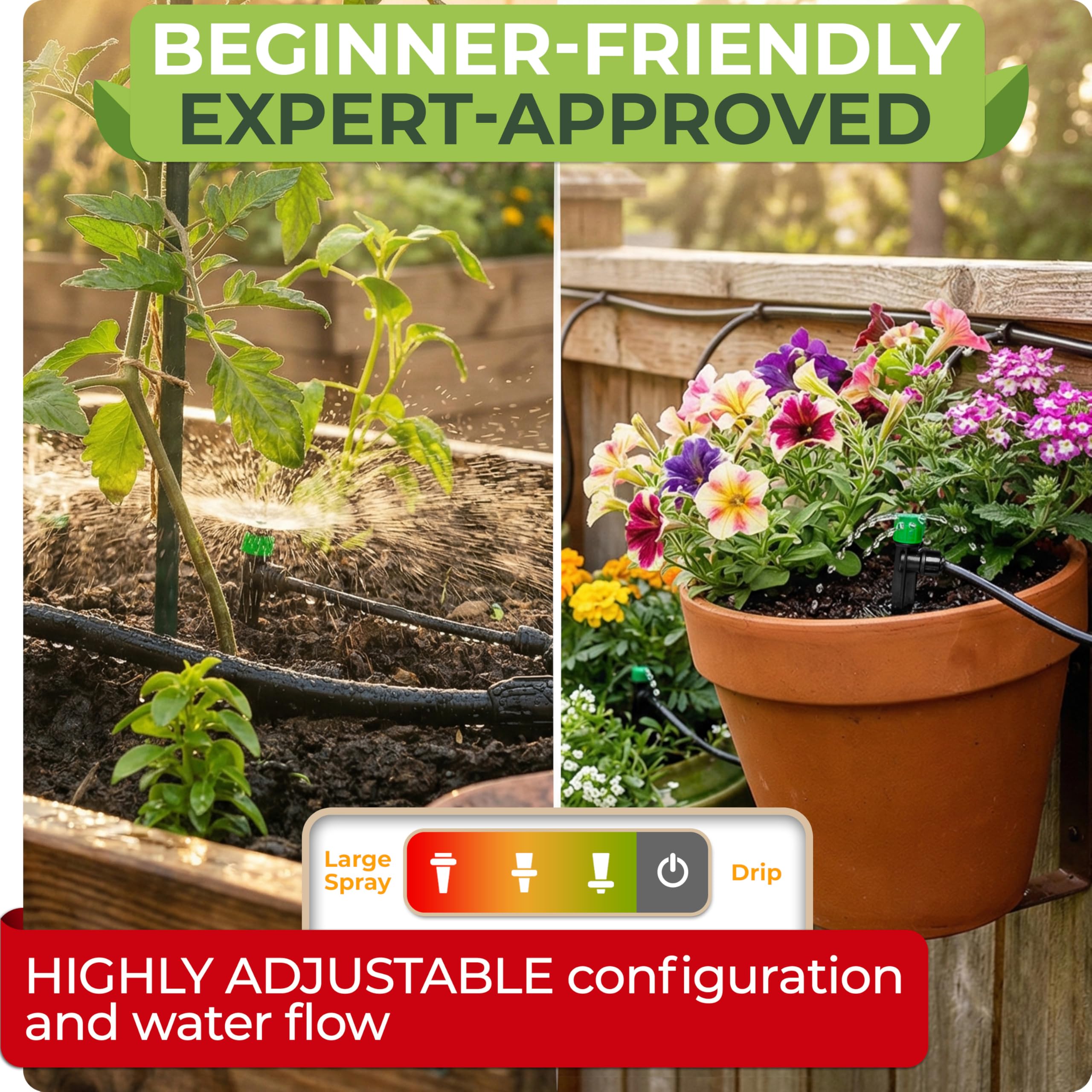 CARPATHEN comparación de escala con manos para visualizar longitud de 100 ft