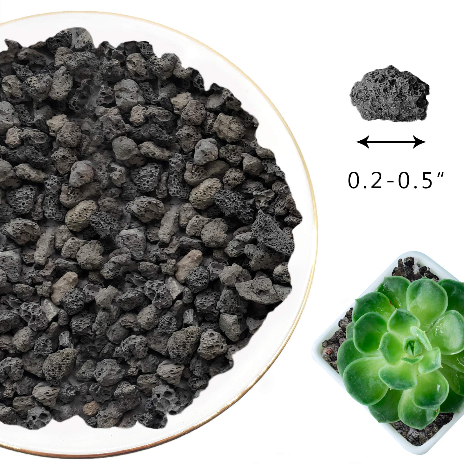 CARURBODY piedras usadas como difusor de aceites tras limpieza para aromaterapia