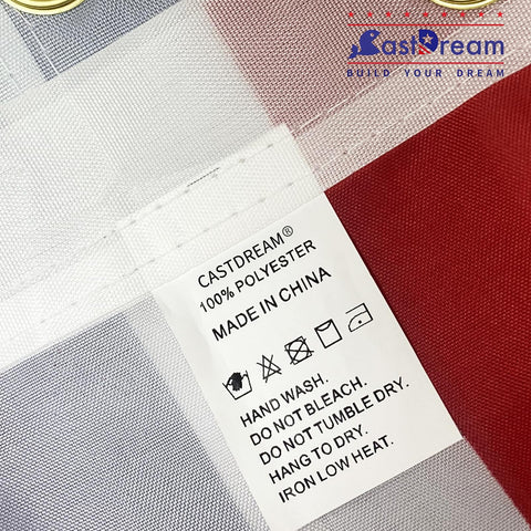 CASTDREAM bandera en barco sobre lago decoración náutica segura