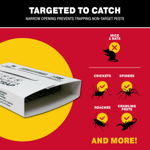 Catchmaster etiqueta del producto con instrucciones claras y uso seguro