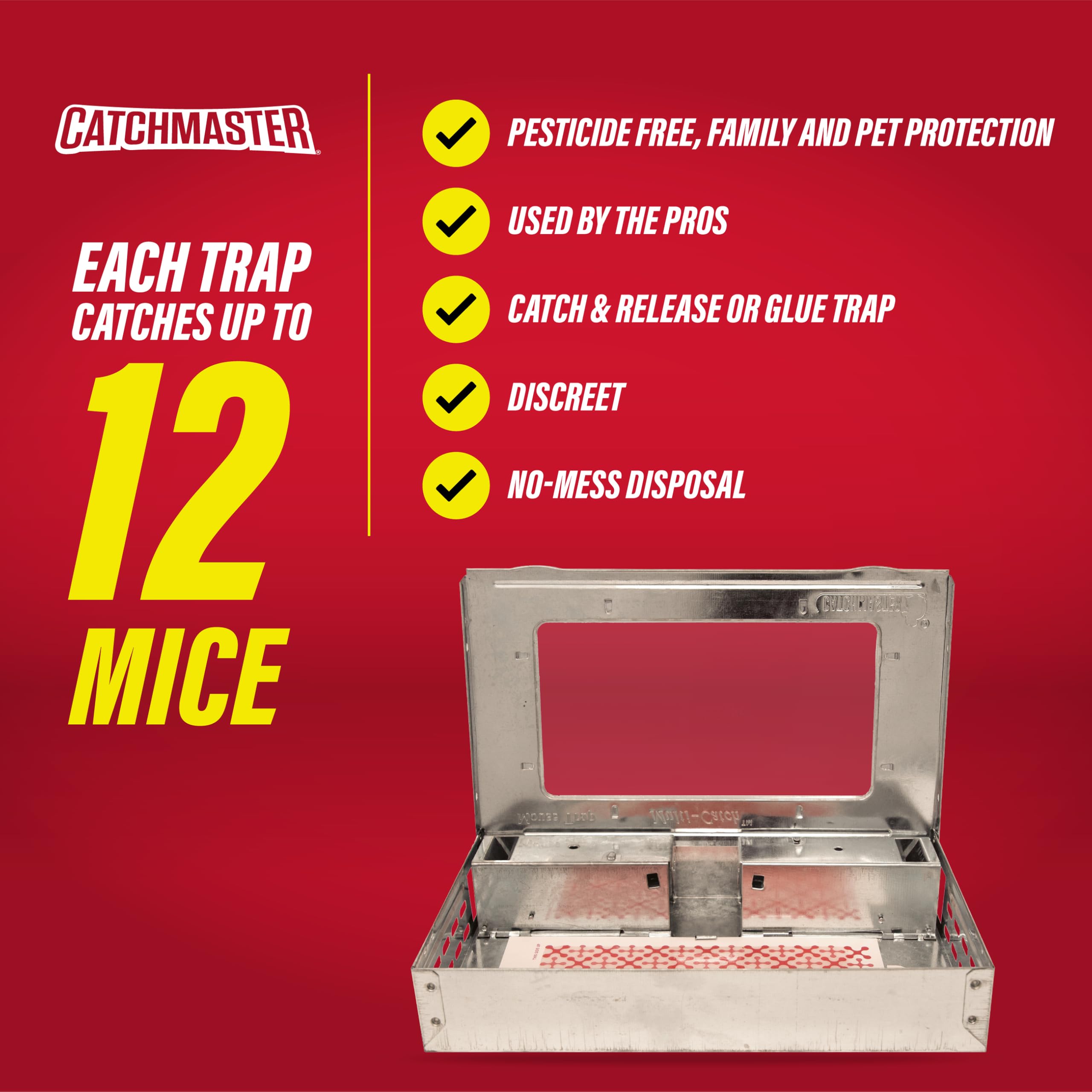 Catchmaster conjunto de placas reemplazables listas para sustituir y mantener eficacia