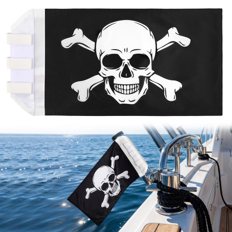 Ceoighe bandera frontal montada en un cañero, alta visibilidad