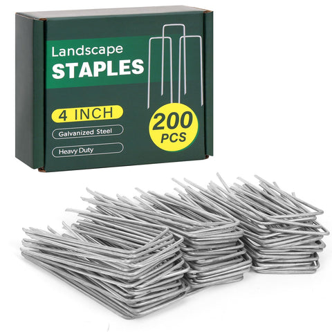 CEWOR paquete frontal de 200 clavijas galvanizadas para fijación duradera