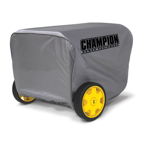 Champion funda frontal muestra protección contra lluvia y polvo