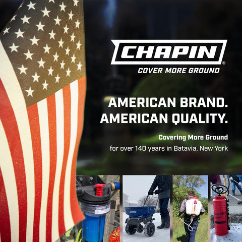 CHAPIN pulverizador en jardín profesional para aplicaciones precisas