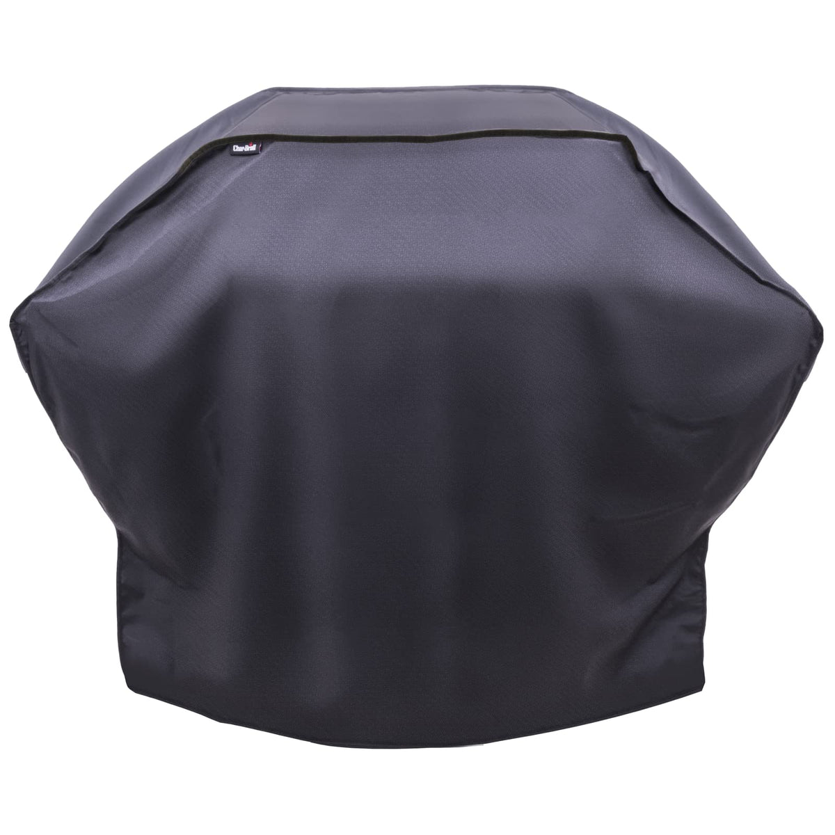 Charbroil funda frontal mostrando ajuste seguro y protección contra intemperie