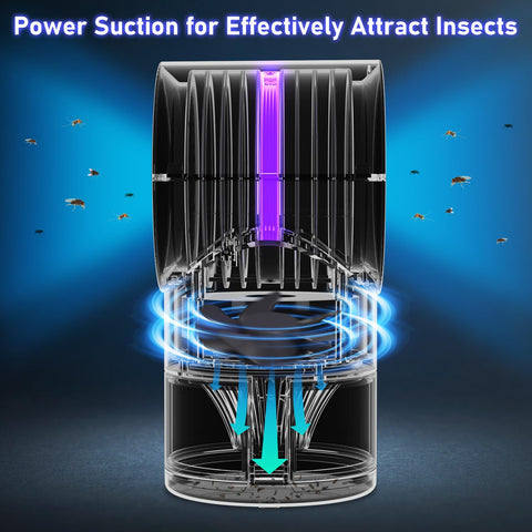 CHEER UPs detalle de la luz UV, atrae insectos eficientemente