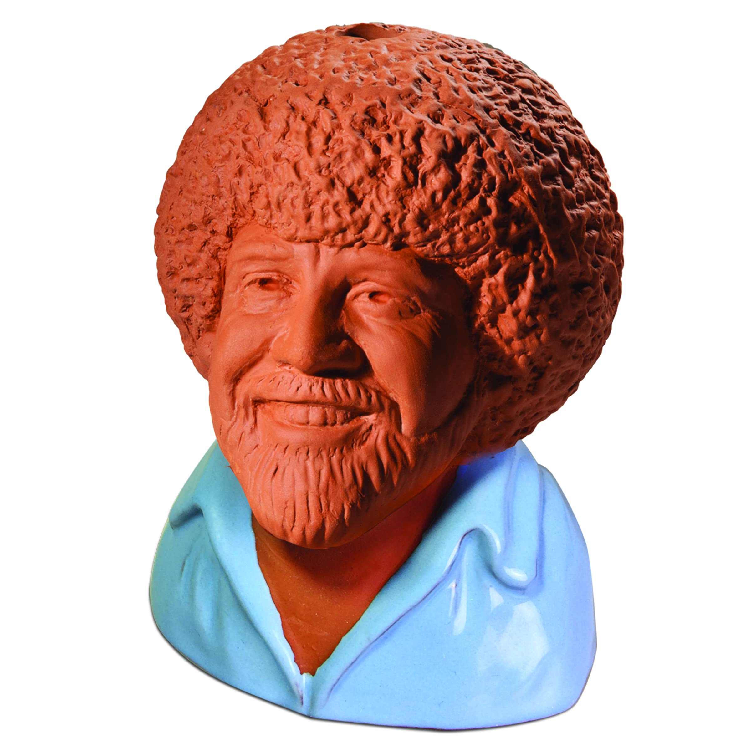 Primer plano del follaje verde Chia en Bob Ross mostrando textura y densidad