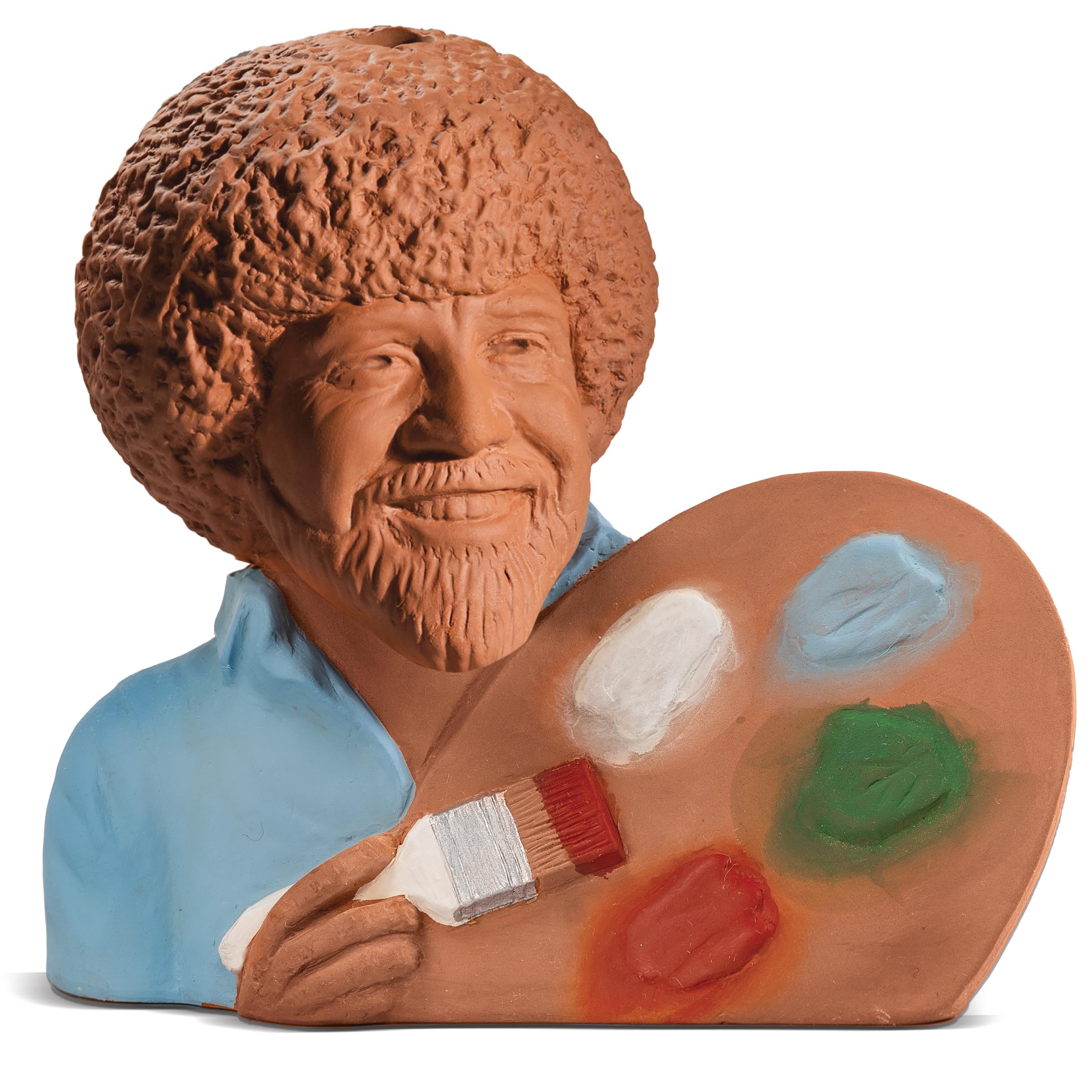 Chia Bob Ross textura de semillas aplicada y aspecto frondoso natural
