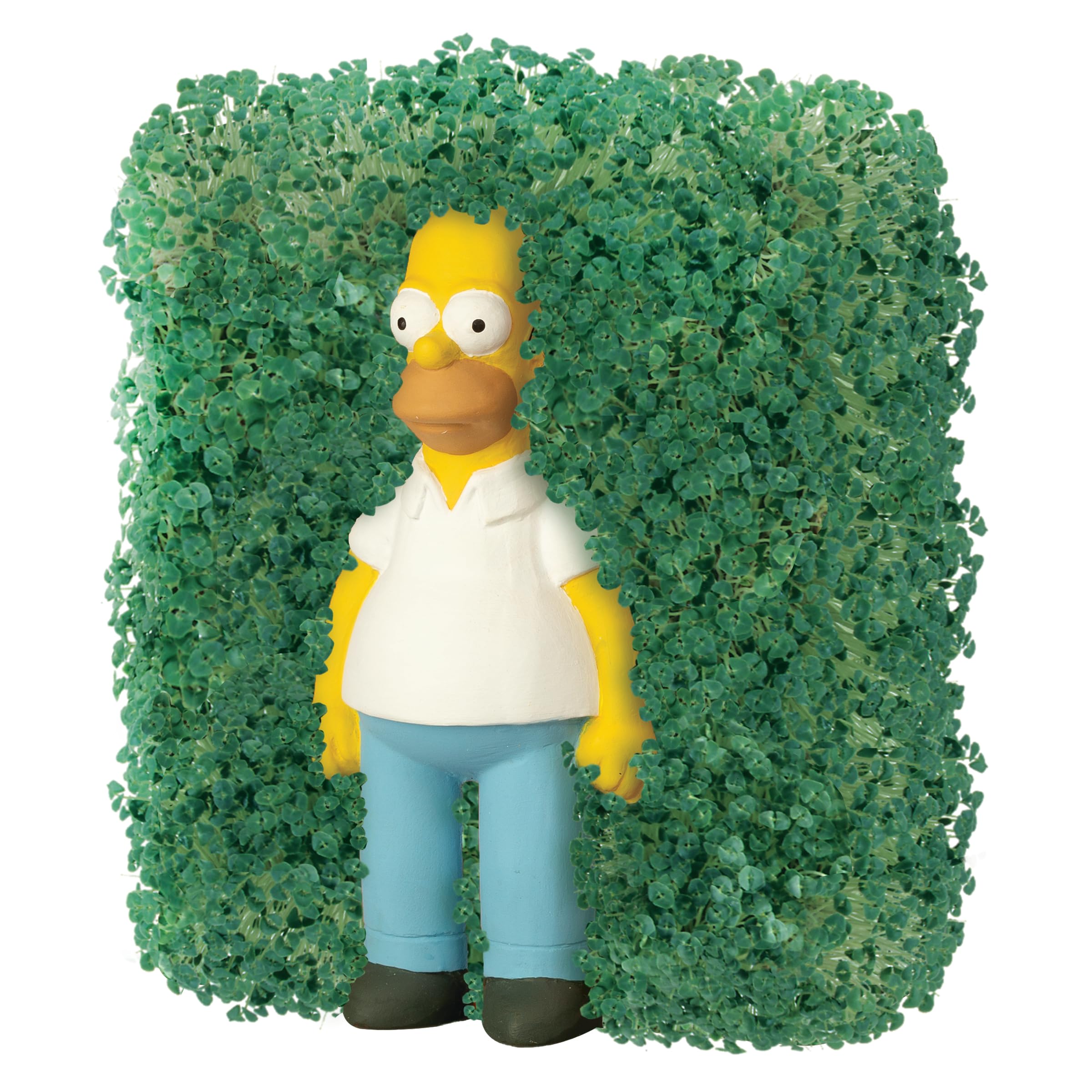 Comparativa de tamaño Chia Homer junto a una mano mostrando escala y facilidad de colocación