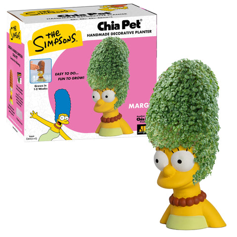 Chia Marge frente con envase mostrando diseño y facilidad de cultivo