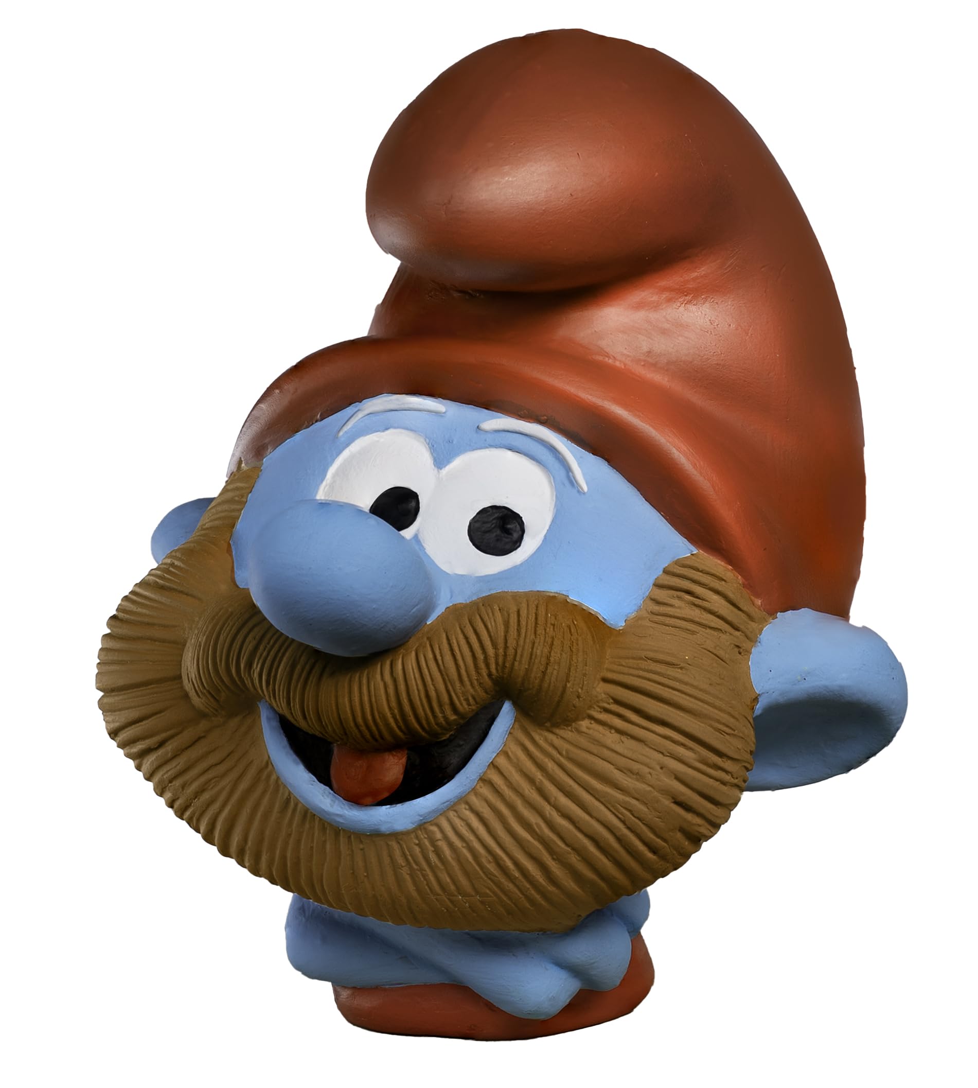 Chia Papa Smurf semilla y textura de cobertura mostrando crecimiento denso y aspecto natural