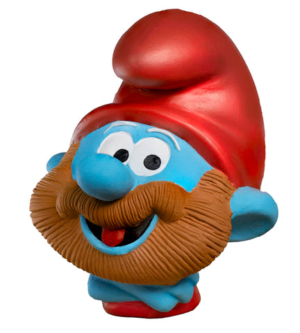 Chia Papa Smurf semilla y textura de cobertura mostrando crecimiento denso y aspecto natural