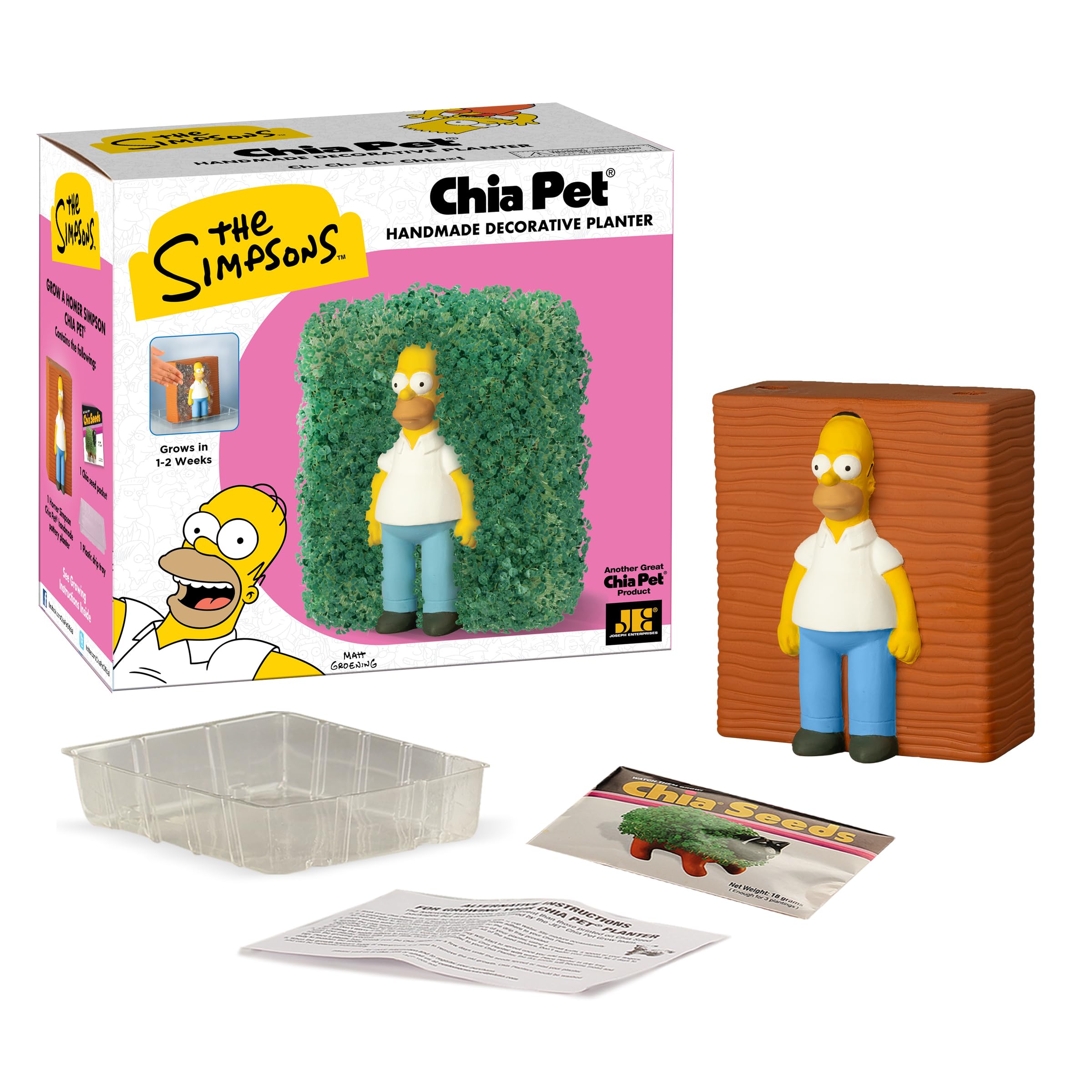 Paquete de semillas Chia marca Chia en primer plano mostrando semillas listas para sembrar