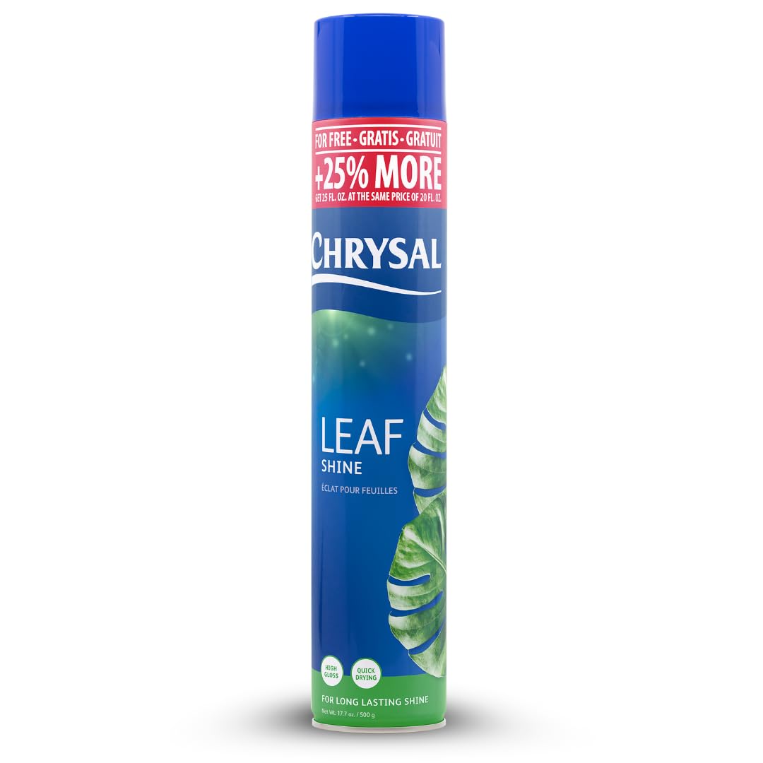 Chrysal pulverizador frontal mostrando diseño y capacidad 25 oz para acabado brillante