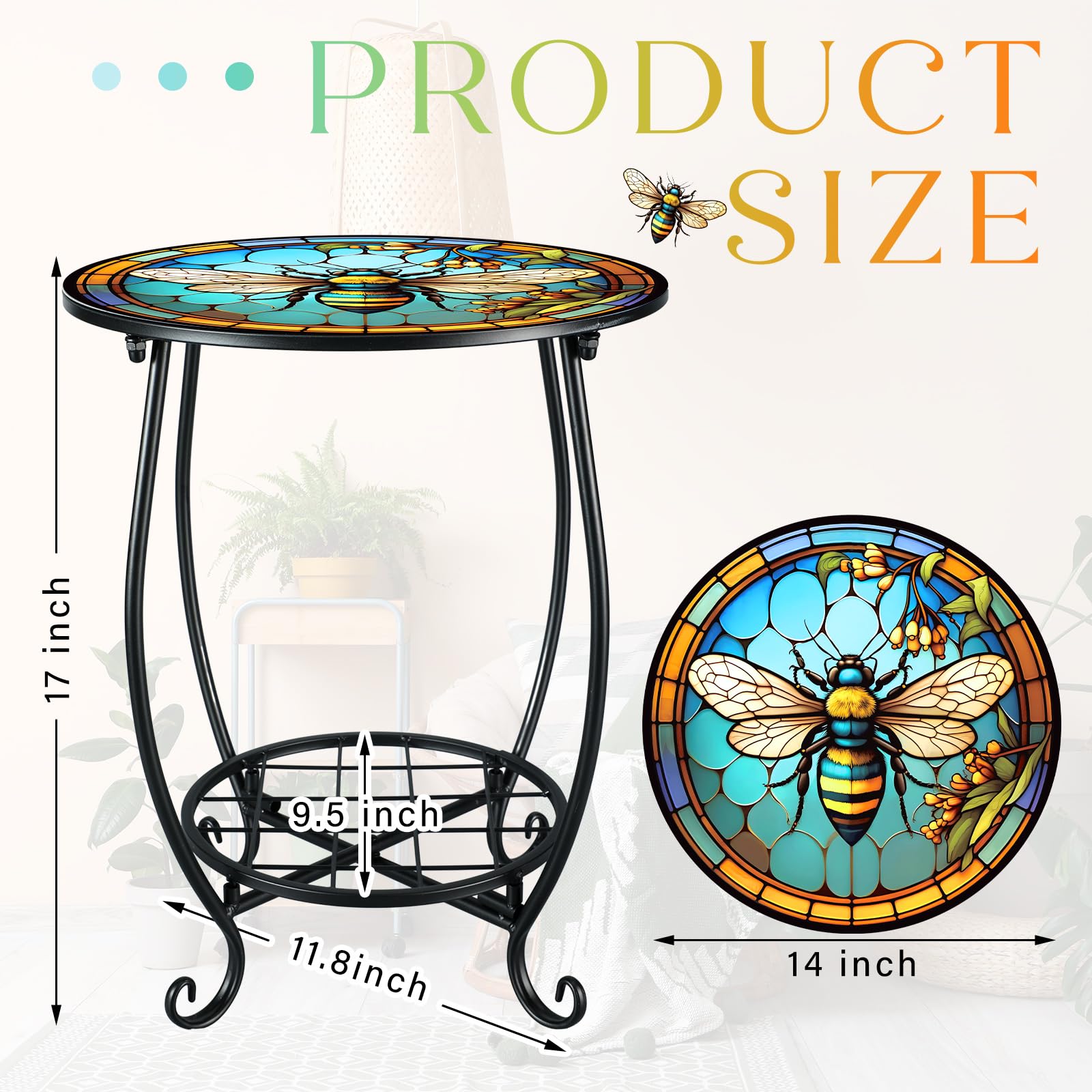 Cinnvoice detalle calado abeja que aporta estilo y ventilación para plantas