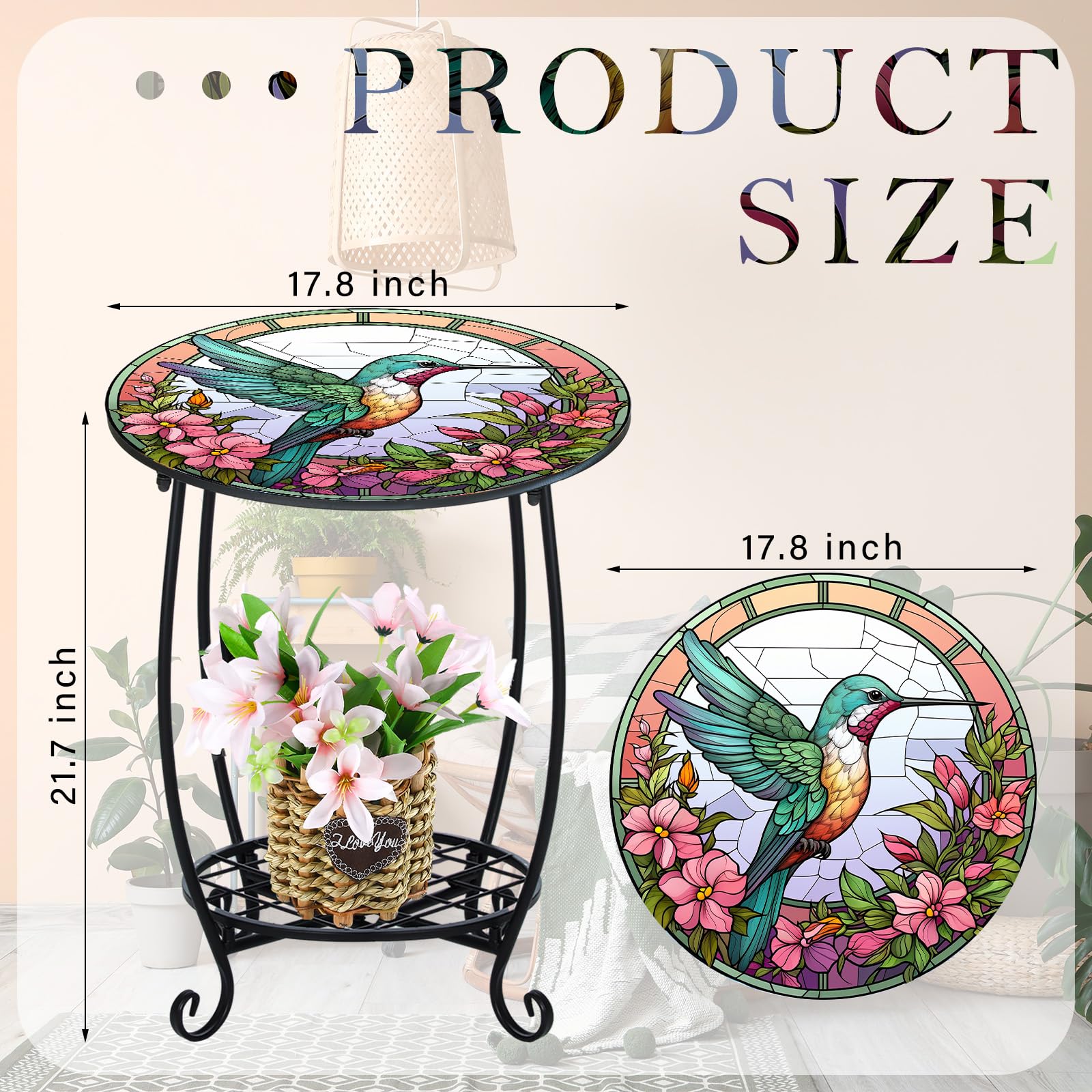 Cinnvoice detalle del calado con diseño de colibrí que añade estilo y ventilación