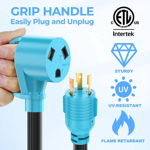 CircleCord textura del cable 10 AWG resistente, durabilidad a la intemperie