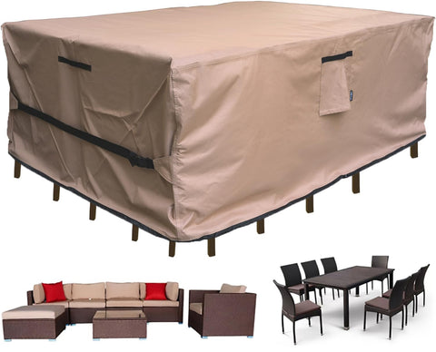 CKCLUU funda frontal para patio de 77x54 protegiendo muebles