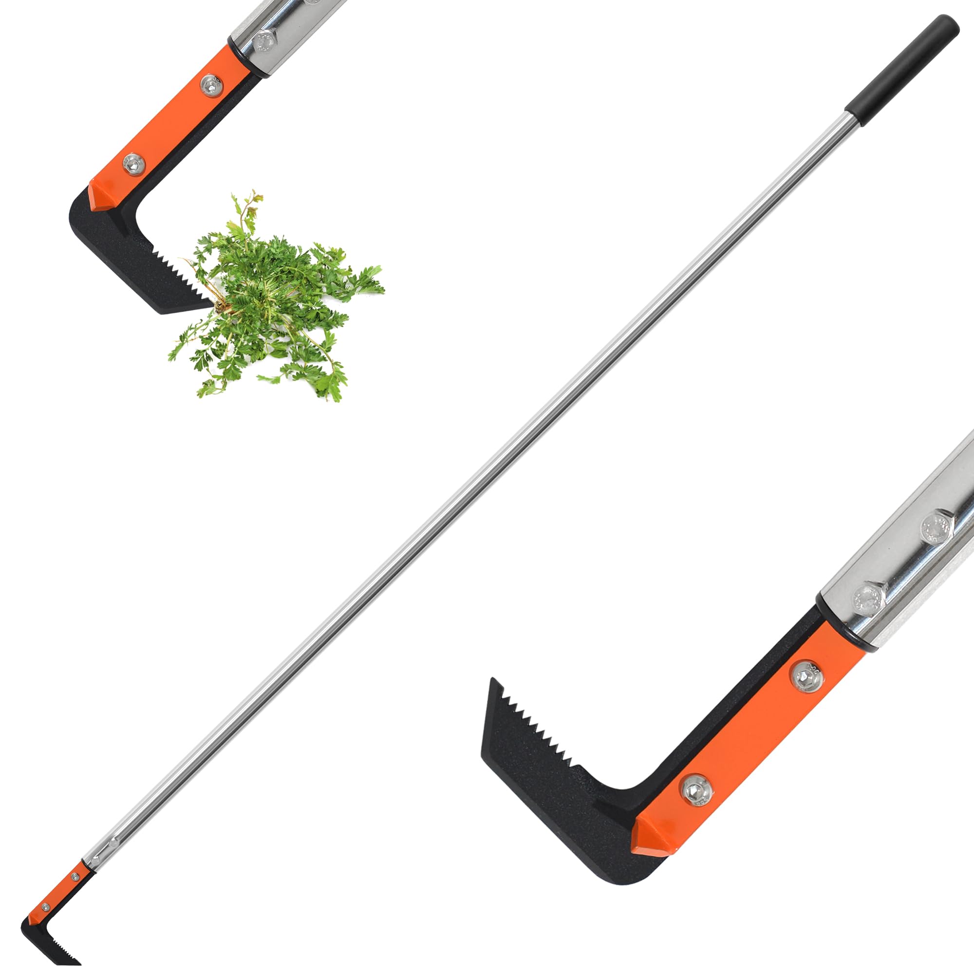 CKLT herramienta frontal de 56" mostrando longitud y robustez
