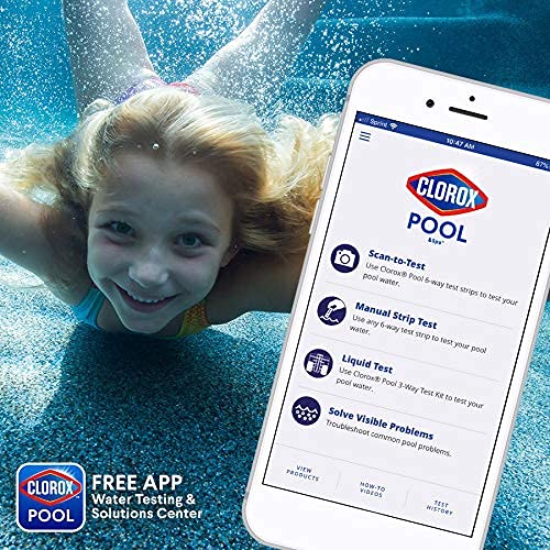 CLOROX Pool&Spa cierre y rosca del tapón para almacenamiento seguro