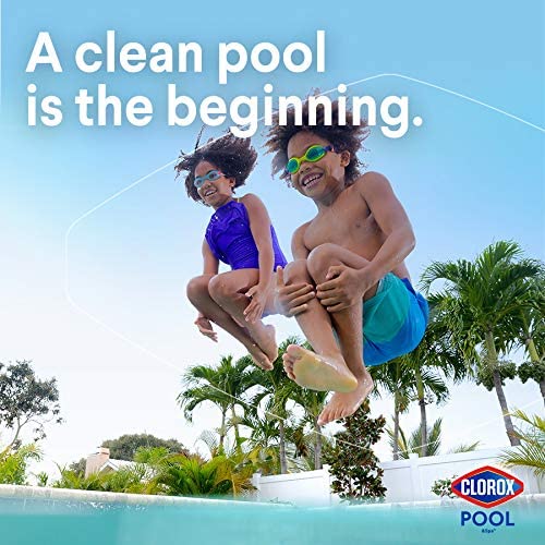 CLOROX Pool&Spa etiqueta con instrucciones fáciles de leer para uso seguro