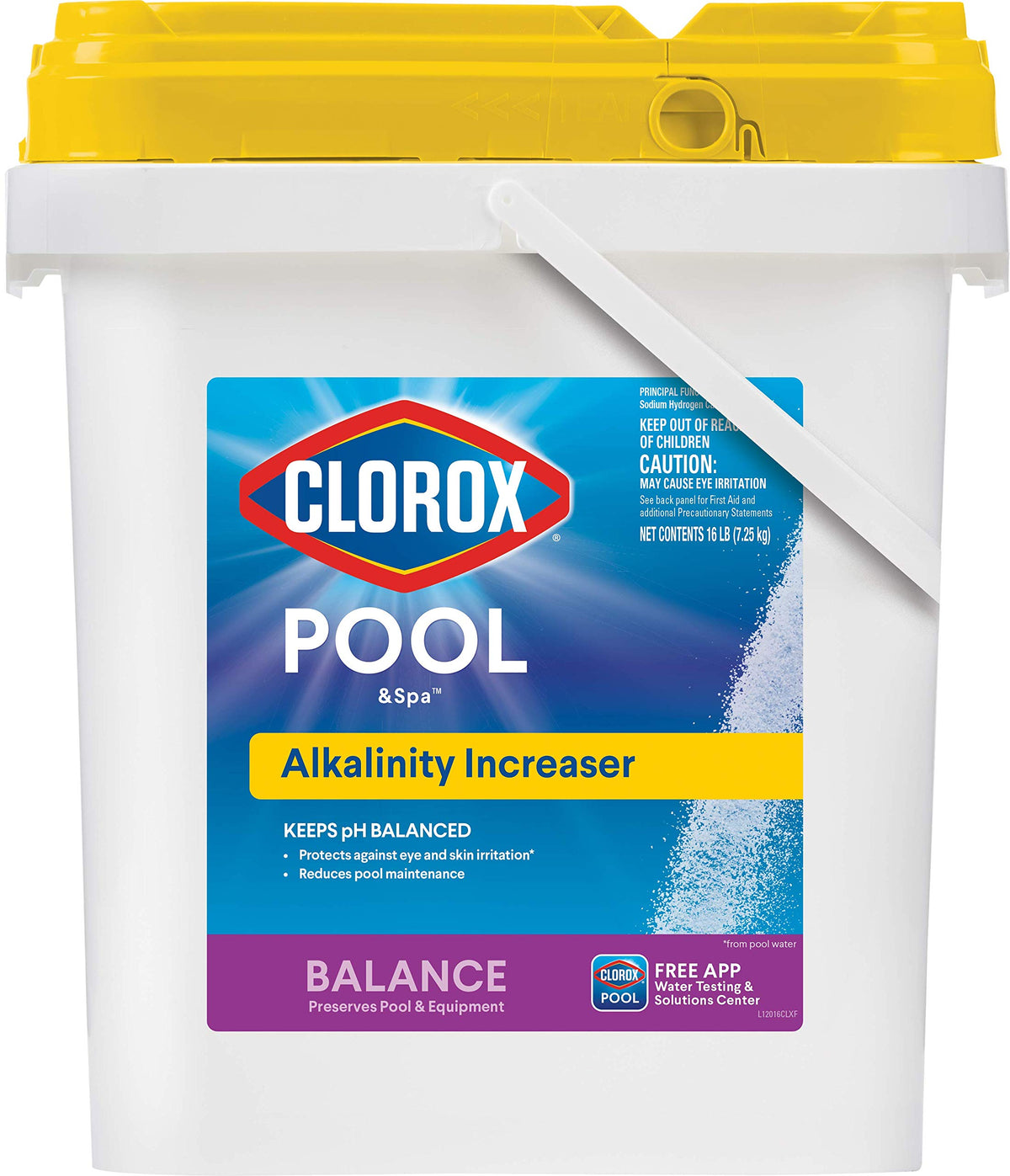 CLOROX Pool&Spa envase frontal 16 lb mostrando marca y formato práctico