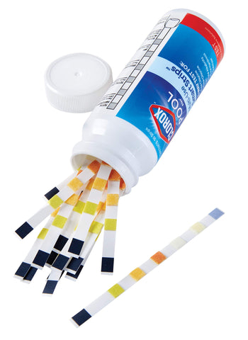 CLOROX Pool&Spa etiqueta del envase con instrucciones claras y seguras