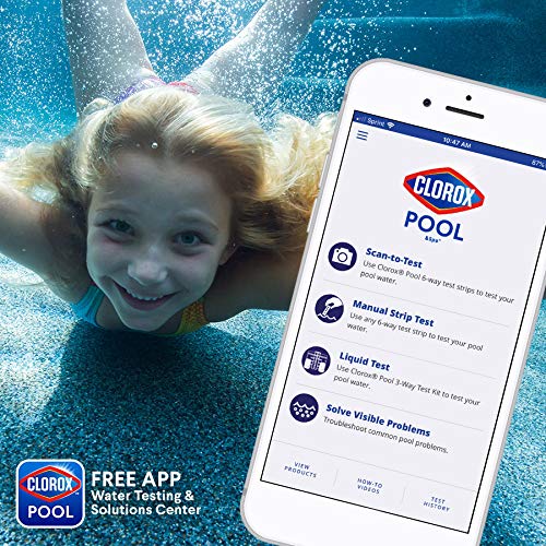 CLOROX Pool&Spa fondo de piscina con residuos sedimentados listo para aspirar