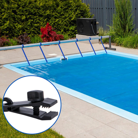 codree kit instalado en piscina ilustrando uso real y seguridad de la manta