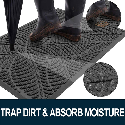 Colorxy detalle de la textura tejida que atrapa suciedad y absorbe humedad