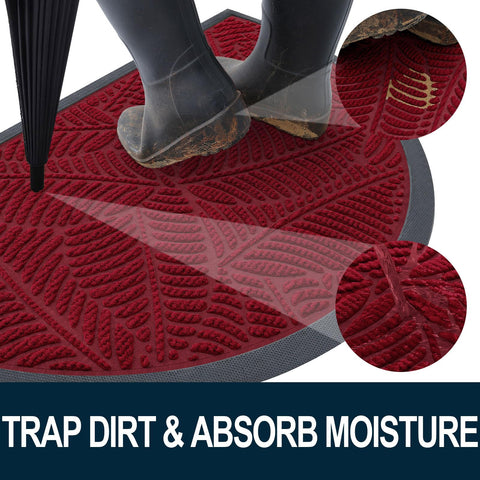 Colorxy textura tejida con surcos que atrapan suciedad