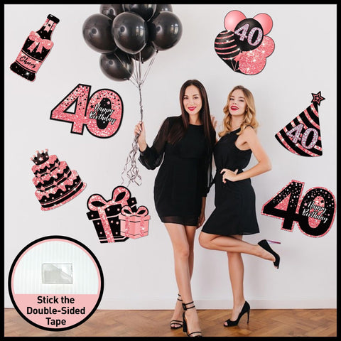 ComboJoy señal pegada en pared con cinta doble cara para fotos