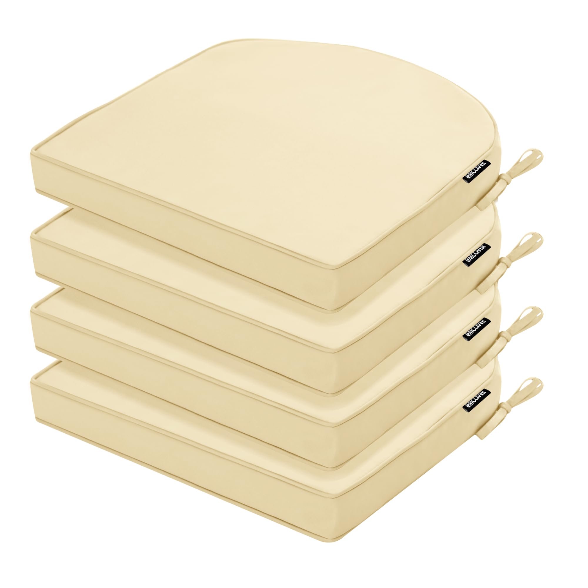 Comcaver cojin frontal empacado muestra protección e impermeabilidad