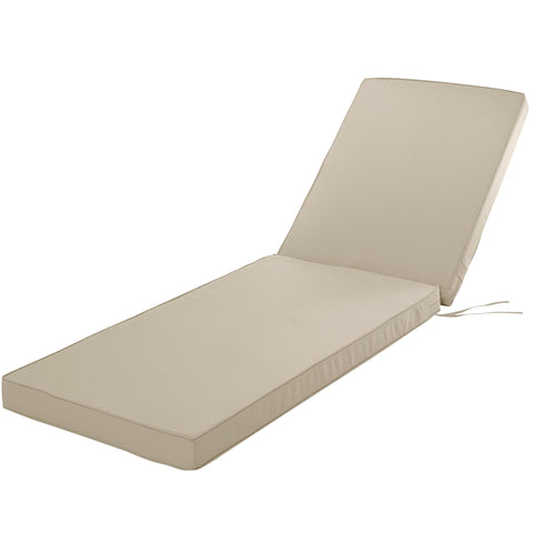 Comcaver cojín tumbona frontal con aspecto elegante y protección exterior