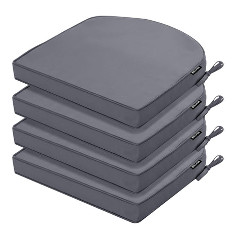 Comcaver empaque frontal mostrando set de cuatro cojines y beneficio durabilidad