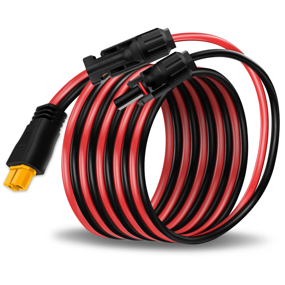 COMeap cable frontal con conectores MC4 y XT60, conecta panel con eficiencia