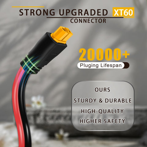COMeap detalle del cable 10AWG con aislamiento resistente para menor pérdida
