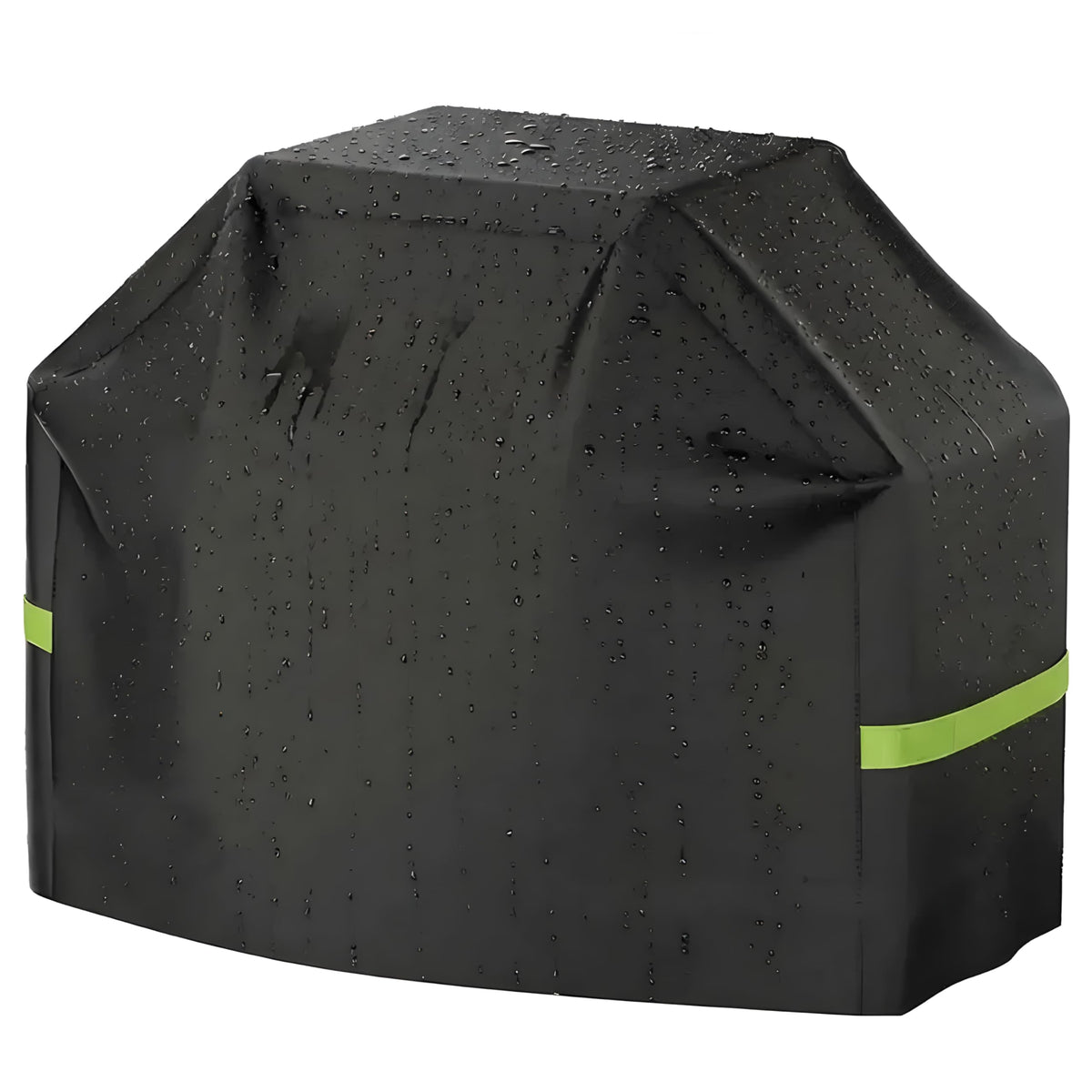 COMFY LIME frente de la funda 52" mostrando ajuste y protección