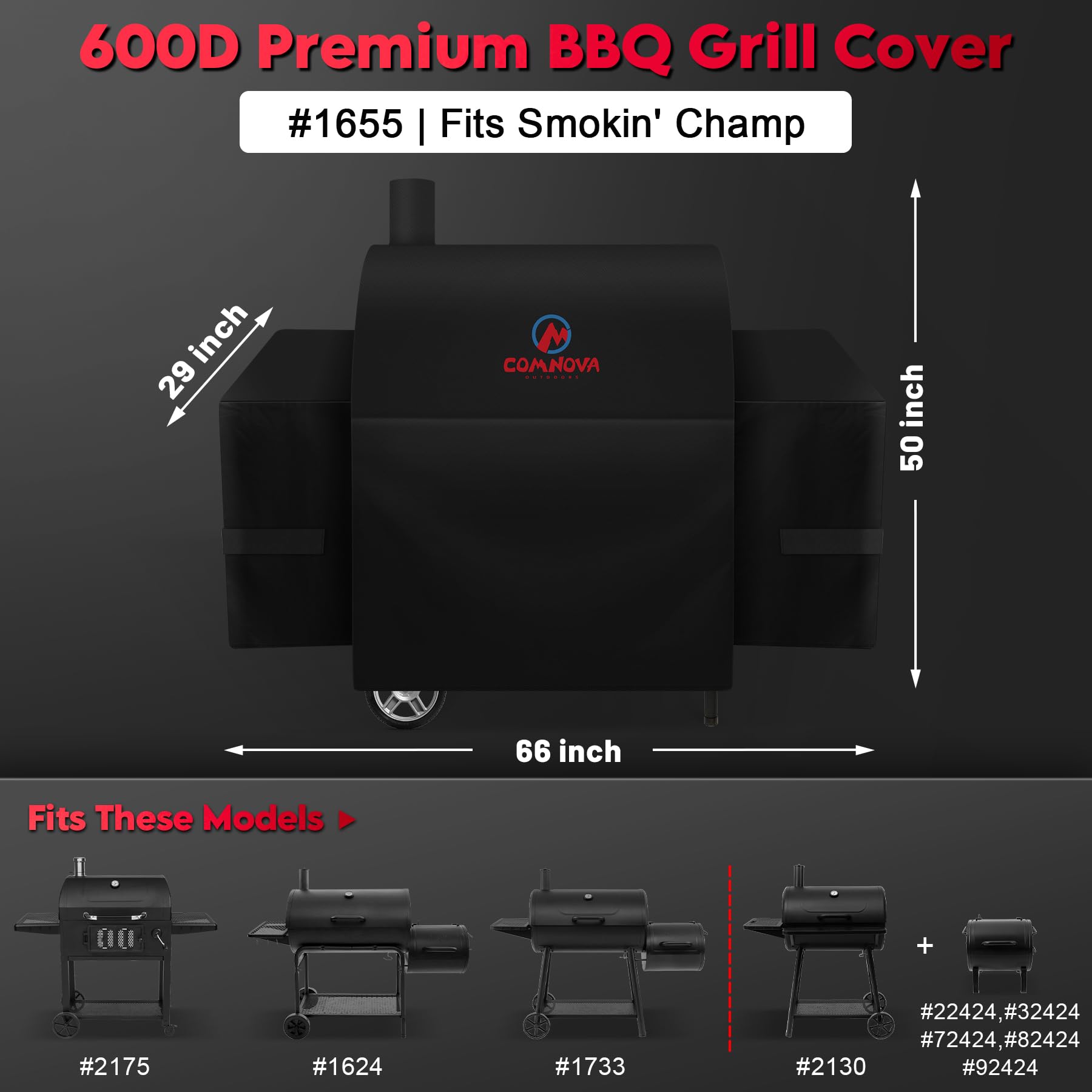M COMNOVA OUTDOORS tejido 600D mostrando resistencia e impermeabilidad