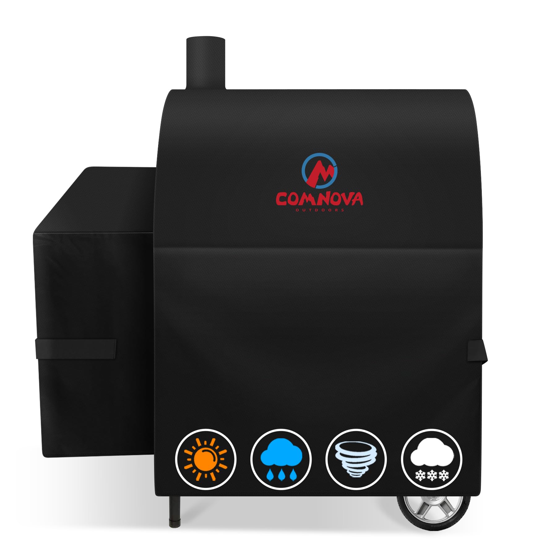 M COMNOVA OUTDOORS funda frontal protegiendo parrilla Char-Griller, cobertura completa