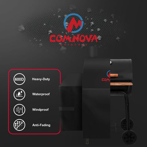Comnova cierre velcro lateral que asegura la funda contra viento