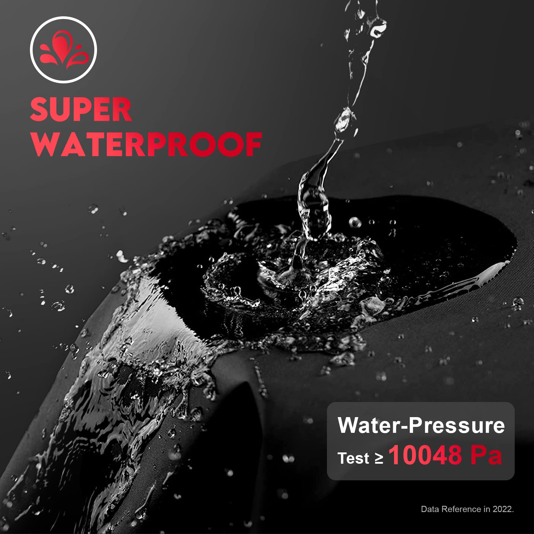 Comnova funda en uso cubriendo parrilla protege de suciedad exterior