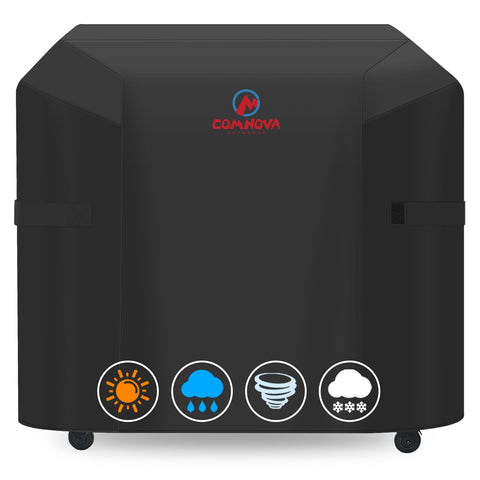 Comnova funda frontal para Traeger Flatrock protegiendo la plancha