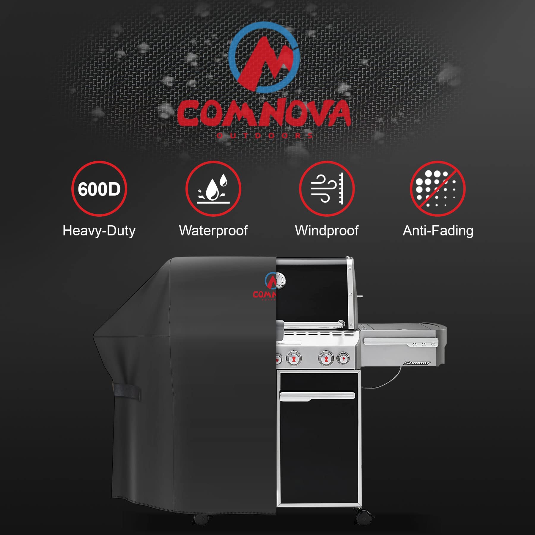 Comnova detalle velcro lateral asegurando ajuste y firmeza