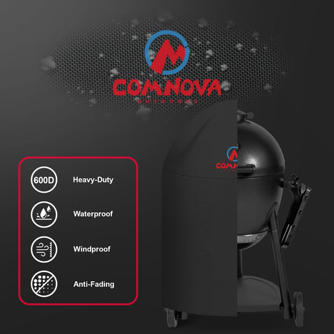 Comnova velcro lateral ajustable que asegura la funda y evita que se vuele