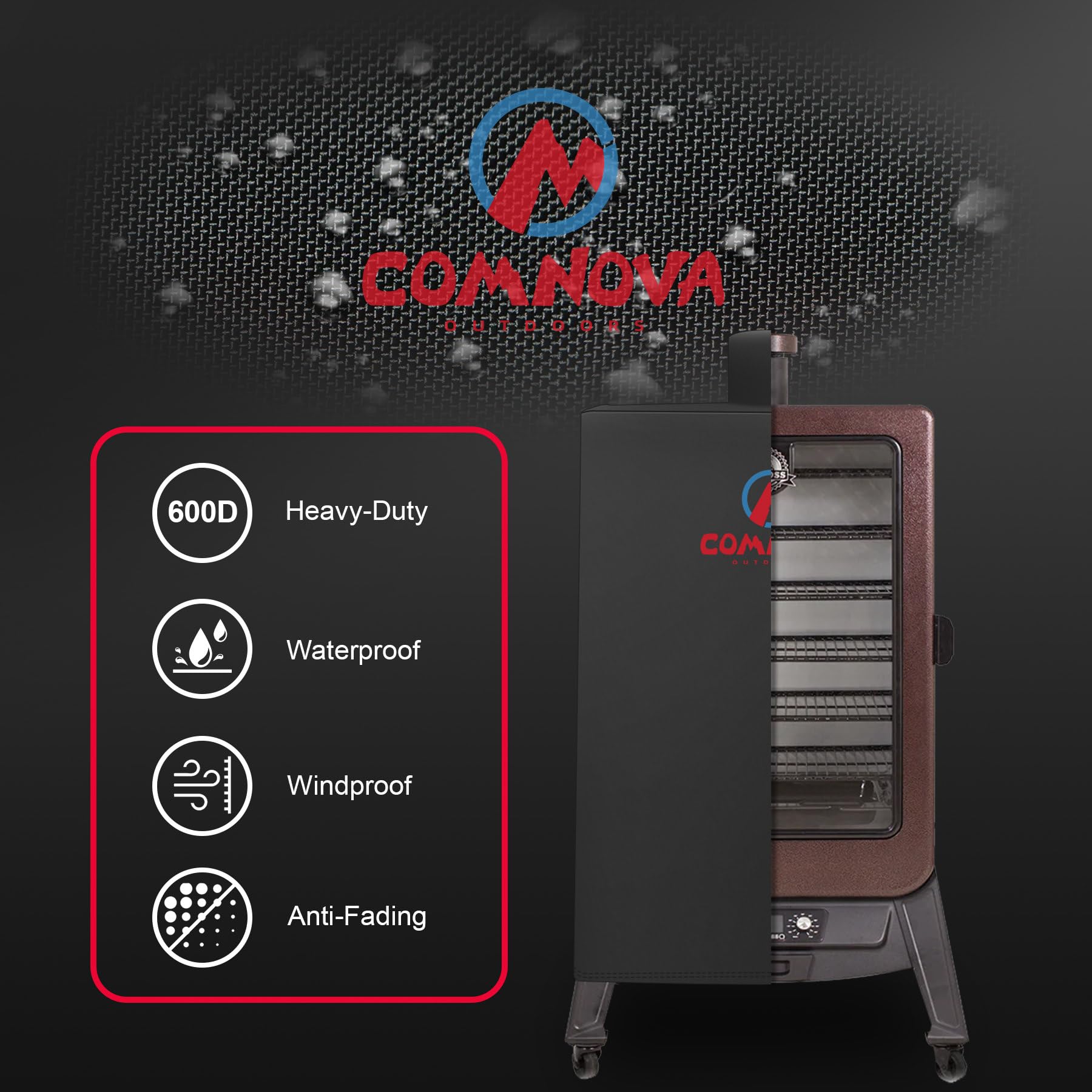 M COMNOVA OUTDOORS cierre de velcro ajustable que evita que vuele