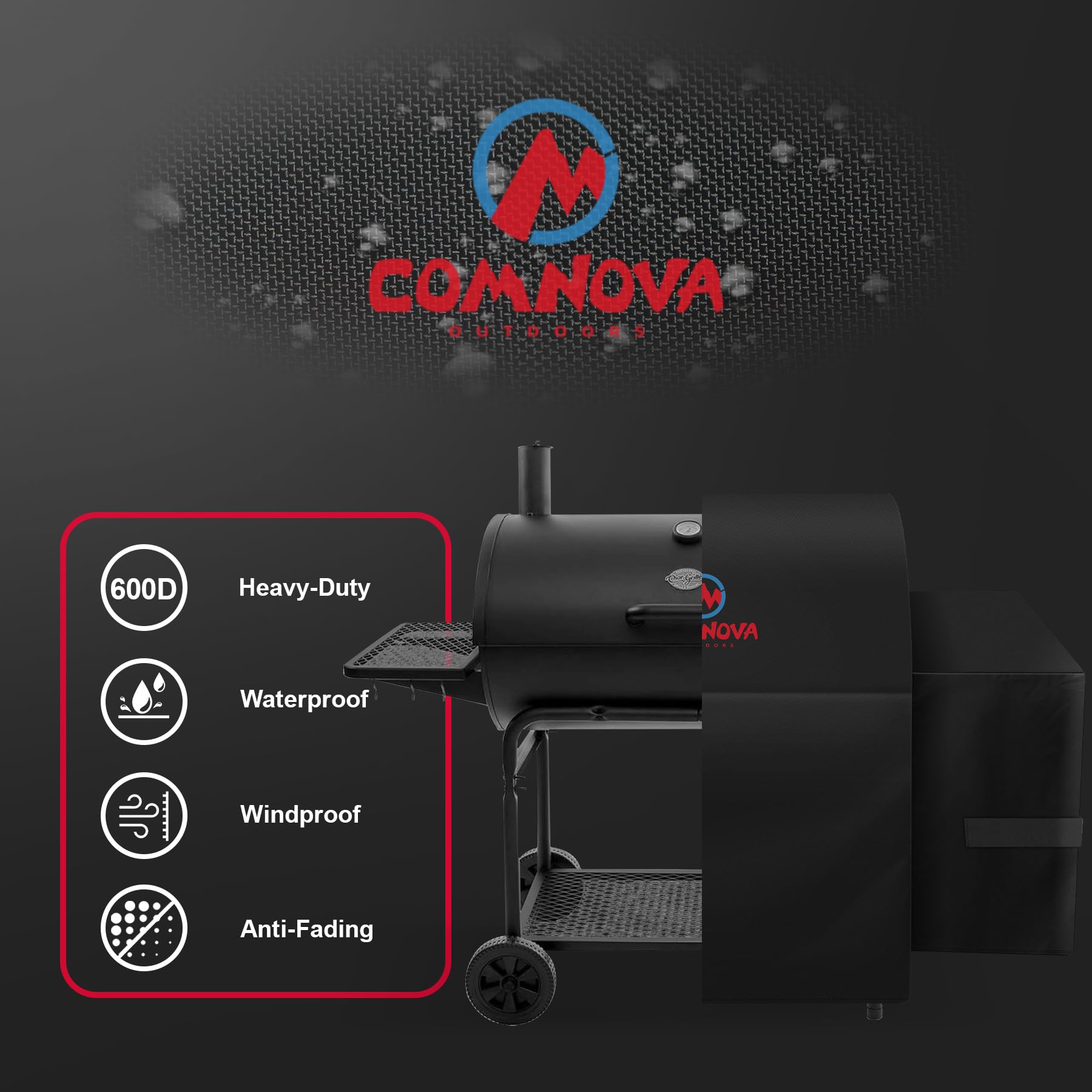 M COMNOVA OUTDOORS tiras velcro laterales para ajuste seguro contra viento